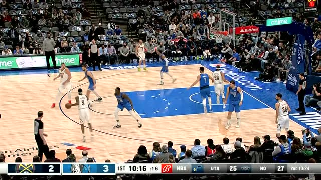 【2022年01月04日 掘金vs独行侠集锦】打的就是MVP!克勒贝尔只手遮天大帽约基奇