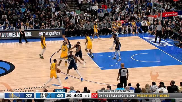 【2022年01月06日 勇士vs独行侠集锦】说时迟那时快 普尔信马由缰单臂劈扣