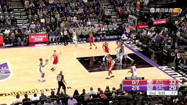【2022年01月06日 老鹰vs国王集锦】铜墙铁壁!奥孔古篮下送TT大火锅