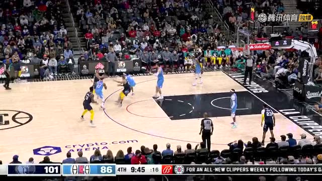 【2022年01月09日 灰熊vs快船集錦】杰克遜vs快船集錦 獨攬26+8+3突破快下率隊取勝