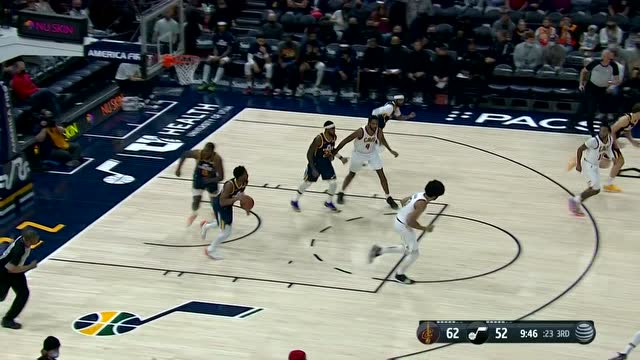 【2022年01月13日 騎士vs爵士集錦】這種進(jìn)球太解渴了 米切爾弧頂三分穩(wěn)穩(wěn)命中