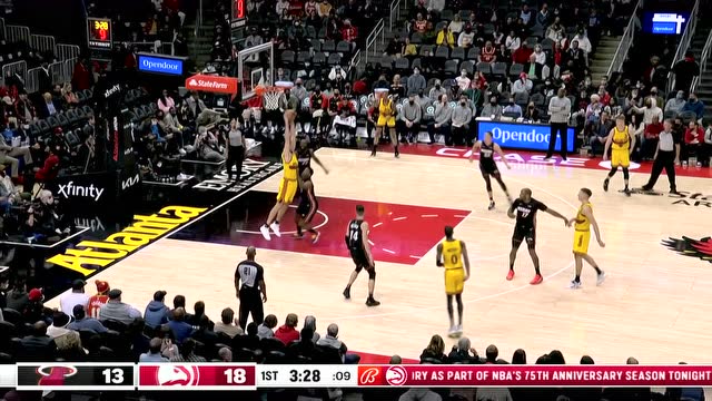 【2022年01月13日 热火vs老鹰集锦】老鹰全队化身传球大师 篮下三次传球迷晕对手