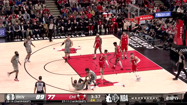【2022年01月13日 篮网vs公牛集锦】就知道你得过来 杜兰特干拔跳投2+1