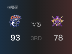 CBA常规赛：上海以93-78领先北控，结束三节