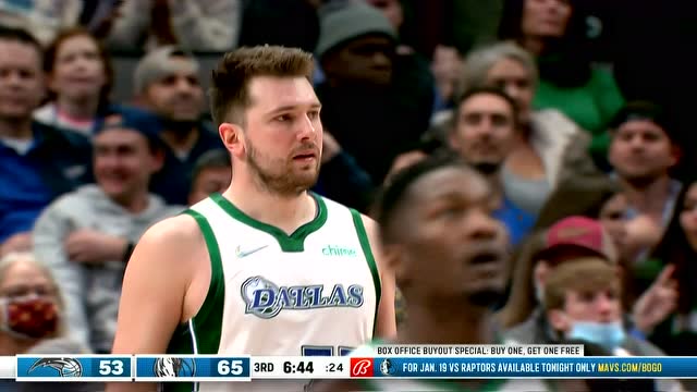 【2022年01月16日 魔術(shù)vs獨(dú)行俠集錦】Luka Doncic  精彩集錦 獨(dú)行俠 vs. 魔術(shù)