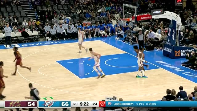 【2022年01月16日 騎士vs雷霆集錦】加蘭高拋喂餅阿倫暴力灌筐 多爾特不甘示弱頂著防守打板命中反擊