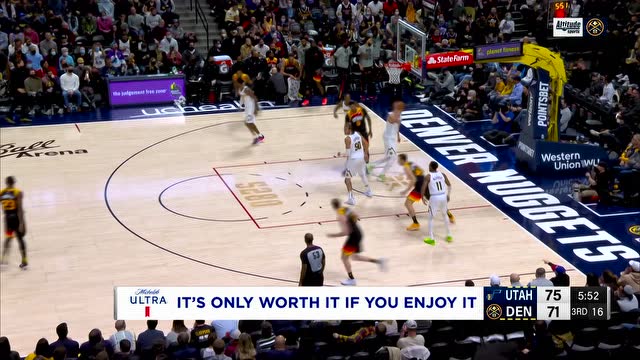 【2022年01月17日 爵士vs掘金集锦】骚操作秀的飞起 博格达诺维奇背后运球假传真突一气呵成