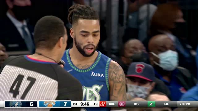 【2022年01月19日 森林狼vs尼克斯集錦】NBA常規(guī)賽:森林狼vs尼克斯第1節(jié)中文解說回放