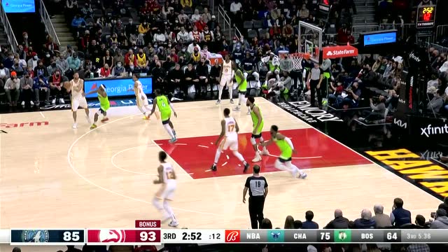 【2022年01月20日】NBA常規(guī)賽:森林狼vs老鷹第3節(jié)中文解說回放