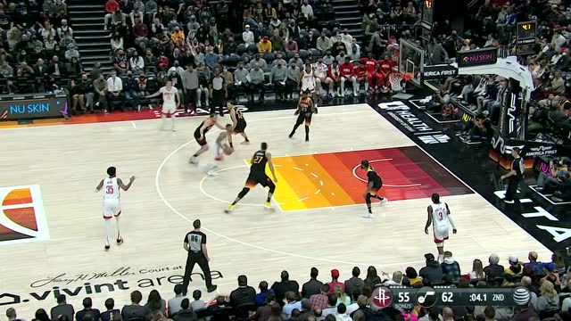 【2022年01月20日 火箭vs爵士集錦】力拔山兮氣蓋世 戈登騰云駕霧戰(zhàn)斧劈扣