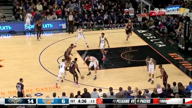 【2022年01月21日 鵜鶘vs尼克斯集錦】這就是單純喜歡飛 米切爾羅賓遜連續(xù)暴扣