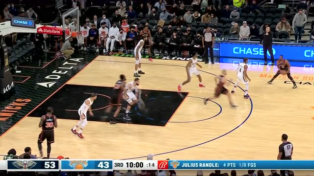 【2022年01月21日 鵜鶘vs尼克斯集錦】哈特反擊上籃輕取兩分 富尼耶天降火雨正中靶心