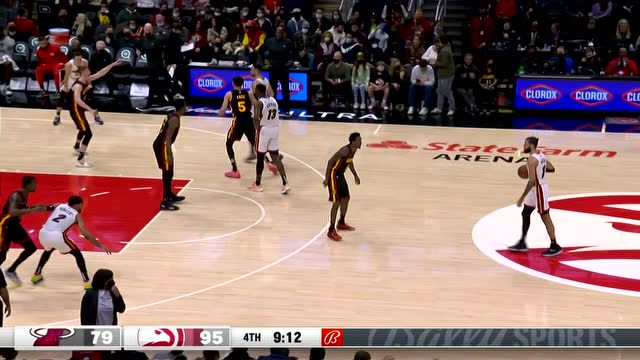 【2022年01月22日 热火vs老鹰集锦】扣篮这东西容易上瘾 阿德巴约连续吃饼蹂躏老鹰篮筐