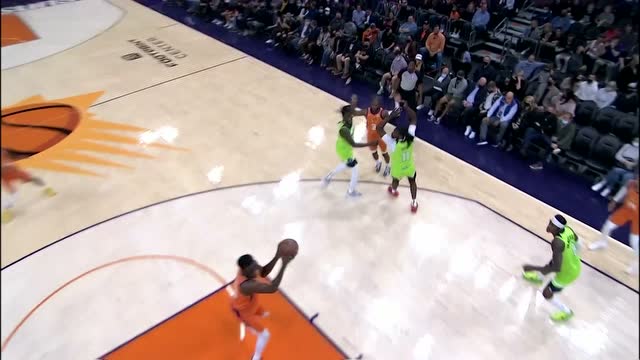 【2022年01月29日 森林狼vs太陽集錦】杰倫何苦為難杰倫！史密斯頂著防守滯空上籃打成2+1