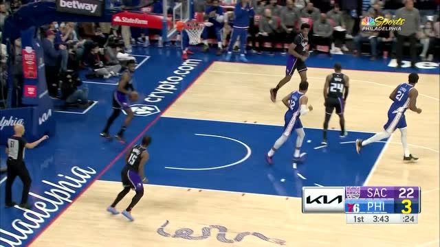 【2022年01月30日 国王vs76人集锦】今天不做皇阿玛 恩比德吸引包夹分球格林三分穿针
