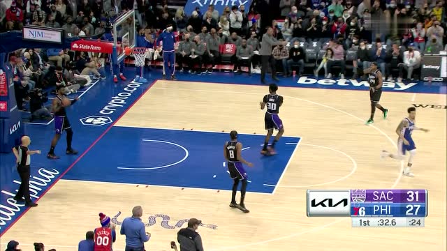 【2022年01月30日 国王vs76人集锦】曾经的庄神风采依旧！德拉蒙德钉板血帽哈利伯顿