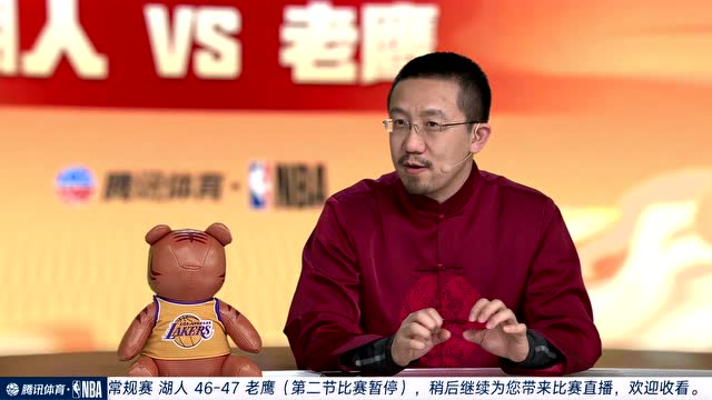 【2022年01月31日】湖人vs老鹰第2节中文解说回放