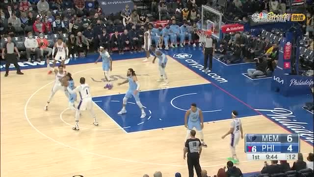 【2022年02月01日 灰熊vs76人集錦】哈里斯vs灰熊集錦 31+5手起刀落三分命中
