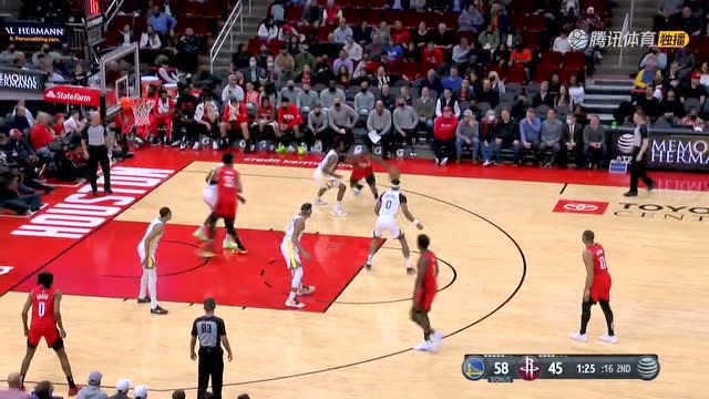 【2022年02月01日 勇士vs火箭集锦】维金斯翻身后仰幸运颠进 戈登超远三分自证身价