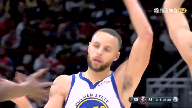 【2022年02月01日 勇士vs火箭集锦】这防守待遇是过年了吗 库里身边三米无人盯防三分命中当仁不让