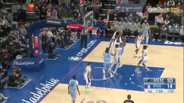 【2022年02月01日 灰熊vs76人集錦】馬克西vs灰熊集錦 費城真正西帝狂砍33+8關(guān)鍵上籃鎖定勝局