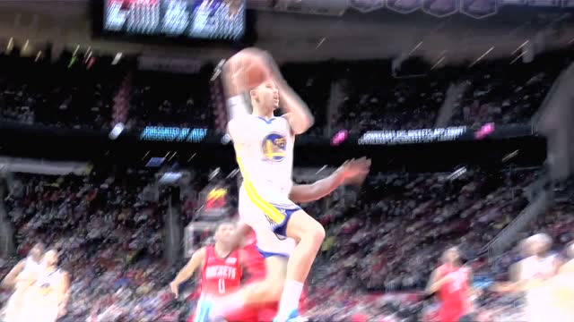 【2022年02月01日 勇士vs火箭集锦】库里超远三分空心入网 安特森全场奔袭反击2+1