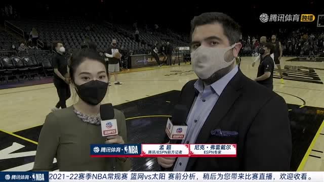 【2022年02月02日 篮网vs太阳集锦】前方孟超连线篮网跟队记者:面对十连胜的太阳 哈登欧文需打出顶级表现才有机会取胜