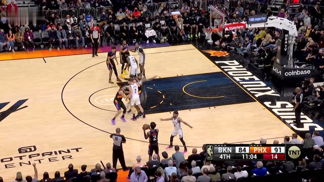 【2022年02月02日 篮网vs太阳集锦】爱拼才会赢!麦基积极拼抢二次进攻打成2+1