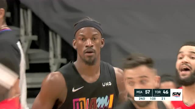 【2022年02月02日 热火vs猛龙集锦】在我面前还敢放松?巴特勒抢断反击连线阿德巴约空接暴扣