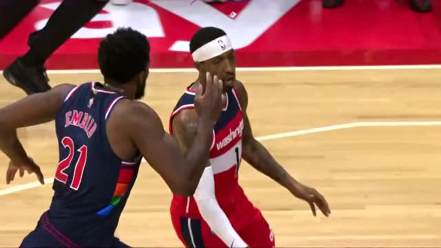 【2022年02月03日 奇才vs76人集锦】无情好残忍! 大帝送遮天钉板大帽令波普颜面扫地