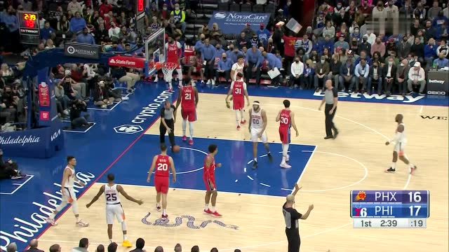 【2022年02月09日 太阳vs76人集锦】脚踝终结者!恩比德蝴蝶穿花过掉防守飞身暴扣