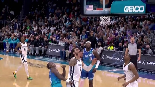 【2022年02月13日 灰熊vs黄蜂集锦】罗齐尔逆天补篮 三球飘逸骑马射箭