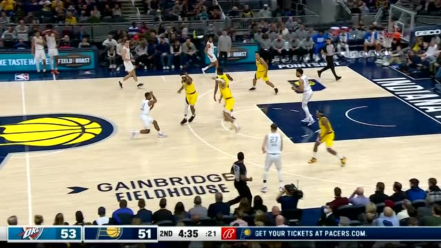 【2022年02月26日 雷霆vs步行者集锦】马勒东击地连线 萨尔篮下吃饼挂筐暴扣