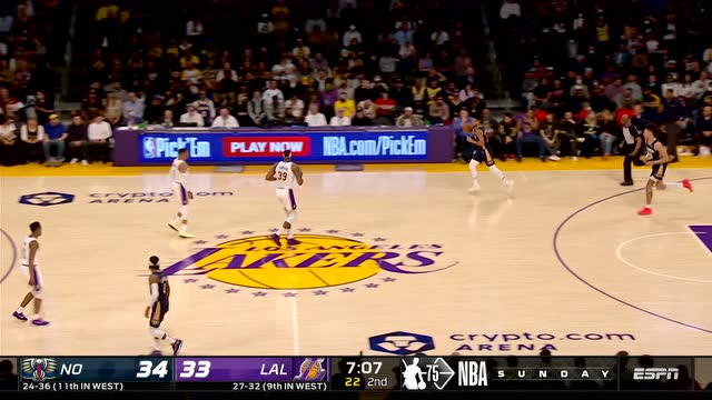 【2022年02月28日 鵜鶘vs湖人集錦】威少籃下態(tài)度積極奮力拼搶 霍華德接助攻原地虐框