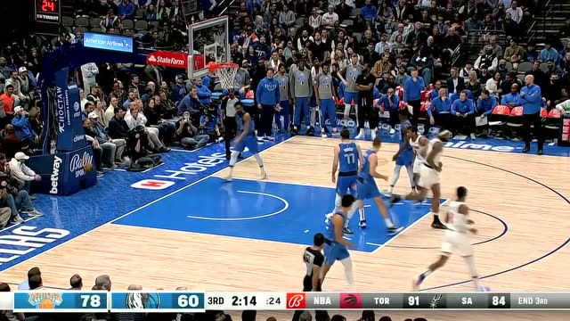 【2022年03月10日 尼克斯vs独行侠集锦】Julius Randle 精彩集锦 独行侠44444