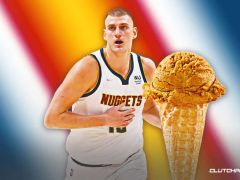 掘金队的超级巨星尼古拉·乔基奇（Nikola Jokic）不在乎每晚踢屁股，但他确实喜欢冰淇淋