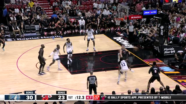 【2022年03月13日 森林狼vs热火集锦】森林狼113-104热火 森林狼8人上双击败热火