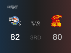 CBA常规赛：三节战罢，新疆以82- 80领先深圳，阿不都沙拉木21+3+3