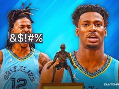 Ja Morant的NSFW在DPOY排行榜上击败了灰熊队的队友Jaren Jackson Jr。