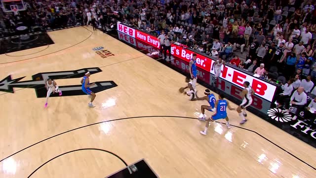 【2022年03月17日 雷霆vs马刺集锦】Lonnie Walker IV 精彩集锦 雷霆
