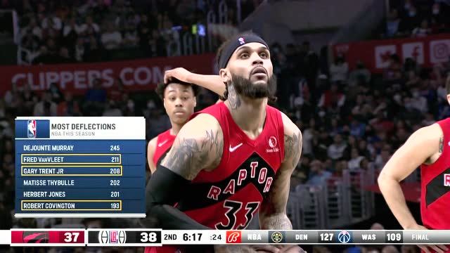 【2022年03月17日 猛龙vs快船集锦】猛龙103-100快船 西卡狂轰31分率队猛龙5连胜