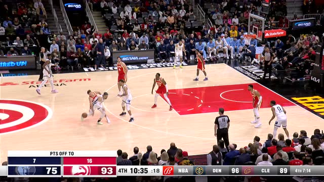 【2022年03月19日 灰熊vs老鹰集锦】灰熊105-120老鹰 莫兰特空砍29分灰熊结束四连胜