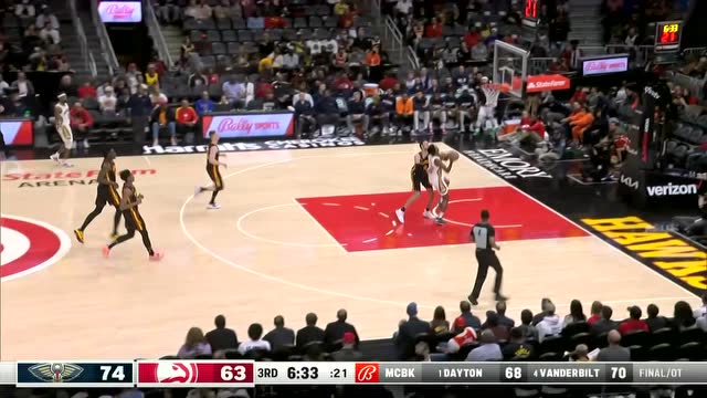 【2022年03月21日 鵜鶘vs老鷹集錦】懶得跑了！CJ超遠(yuǎn)制導(dǎo)瓊斯頂著防守出手命中2+1