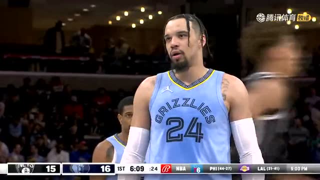【2022年03月24日 篮网vs灰熊集锦】华子你还太年轻!狄龙布鲁克斯强吃打成2+1