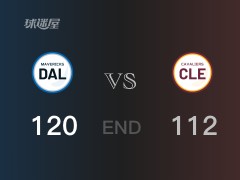 【战况】NBA常规赛：东契奇35+9+13，独行侠120-112战胜骑士