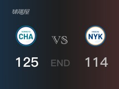 【戰(zhàn)況】NBA常規(guī)賽：布里奇斯31+6+3，黃蜂125-114戰(zhàn)勝尼克斯