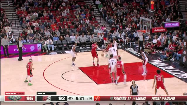 【2022年03月31日 鵜鶘vs開拓者集錦】鵜鶘vs開拓者第4節(jié)中文解說回放