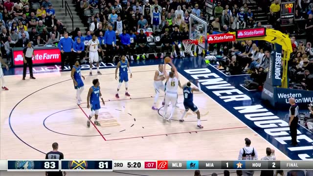 【2022年04月02日 森林狼vs掘金集锦】Nikola Jokic  精彩集锦 森林狼