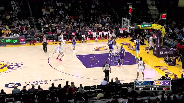 【2022年04月02日 鵜鶘vs湖人集錦】濃眉漂移出手依舊打進 鶯歌推進打成2+1