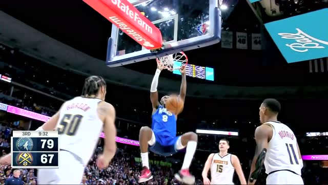 【2022年04月02日 森林狼vs掘金集錦】就你是MVP??？唐斯驚天血帽約基奇 森林狼反擊打停掘金